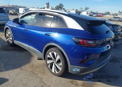 2021 Volkswagen Id.4 Pro S из США, поврежденный, VIN WVGKMPE27MP022019